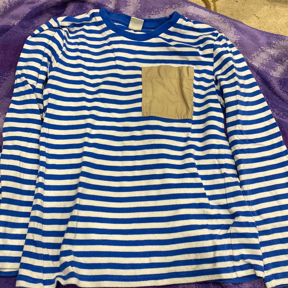 Super rare kids or boys COS striped shirt size 8 to 10